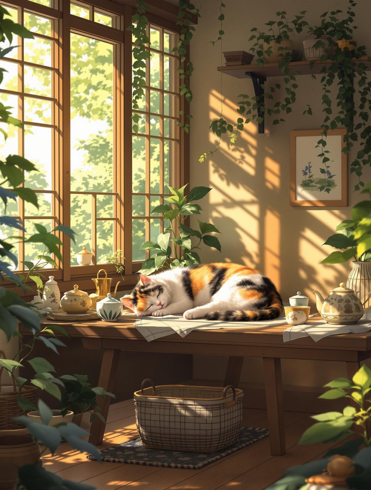 逆袭短剧合集 猫与茶屋 - 慢生活物语，温情日常治愈短剧排行榜